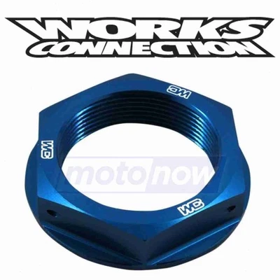 Works Connection Steering Stem Nut for 2001-2002 Yamaha WR426F - Control ro Foto 1 de 4