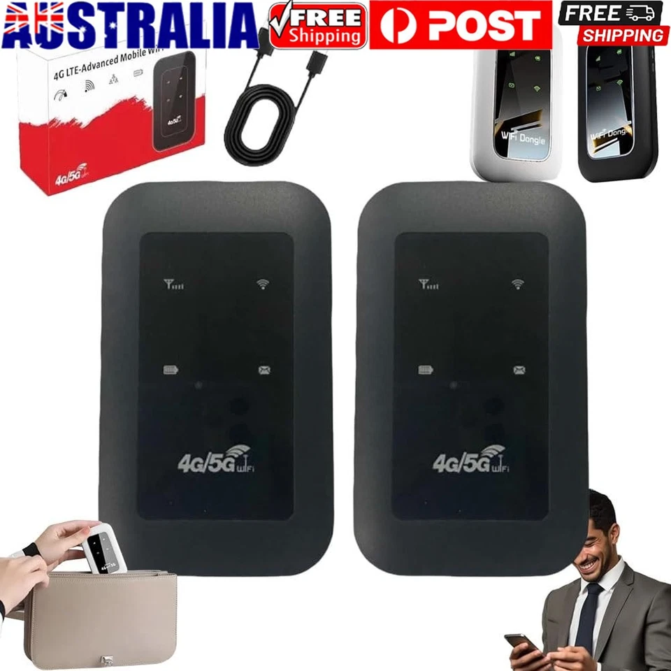 Smart Ai Travel Wifi Hotspot Portable Wireless Wifi Router Satellite Internet  - image 1 of 4