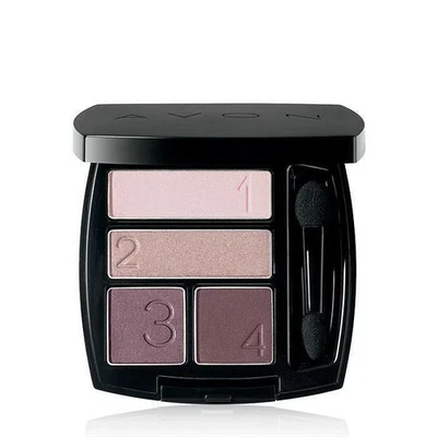 Avon True Color Eyeshadow Quad In Shade Romantic Mauves 5.0g - Image 1 of 4