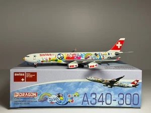 Dragon Wings 1:400 Swiss Air Airbus A340-300 HB-JMJ San Francisco 56306 - Picture 1 of 2