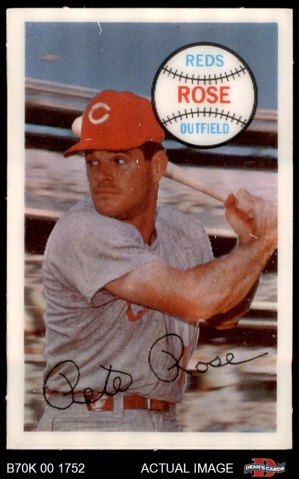 Kellogg's #2 1970 Pete Rose Reds 6 - EX/MT Foto 1 de 1