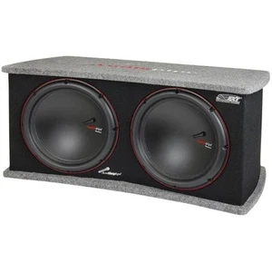 Audiopipe APSQ120ET Dual 12" Hatchback Loaded Enclosure 1500 Watts - Picture 1 of 1