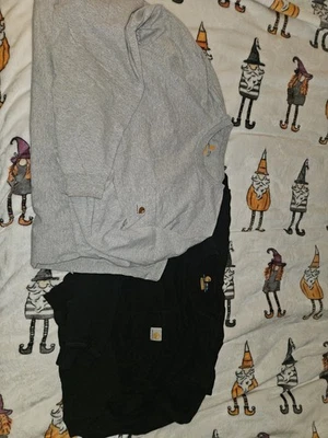 Carhartt Men's Long Sleeve T-shirt 3XLT XXXL Tall Lot Of 2 - Image 1 of 4