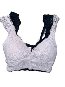 Girls Lace Convertible Bralette, 2-Pack, Lilac/blue Size Extra Small - Picture 1 of 2