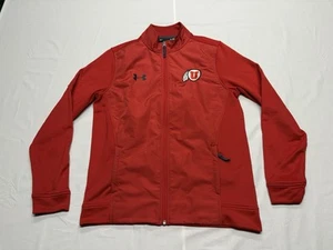 Utah Utes NCAA Under Armour Thermojacke mit durchgehendem Reißverschluss Größe Small  - Bild 1 von 6
