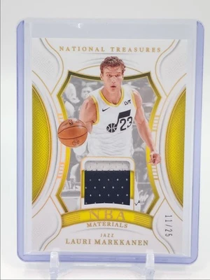 PARCHE PRIME USADO LAURI MARKKANEN 2024-25 TESOROS NACIONALES NBA/25 Q4935 Foto 1 de 2