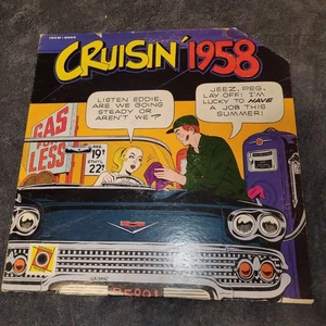 Various Artists - Cruisin' 1958 LP Record 1970 Increase Records Rock 33 RPM - Imagen 1 de 2