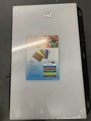 Tábua de corte CBWT-1830, 18 polegadas por 30 polegadas por 1/2 polegada, branca, média - Imagem 1 de 2