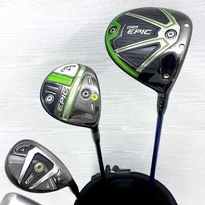 Callaway Club Set 1W 5W 4H 5-10i 52 58 PT 12pc RH Graphite & Steel Regular Men - Image 1 of 4