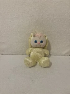 Vintage 1989 PJ Sparkles Sparklins 12 Zoll gelb leuchtend im Dunkeln Welpe Plüsch Mattel - Bild 1 von 17