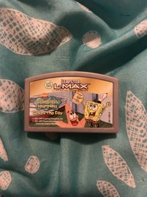 Leapster L-Max Nickelodeon Leap Frog SpongeBob SquarePants Saves The Day - Image 1 of 2