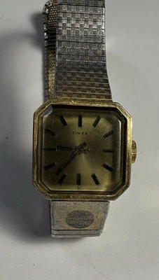 Reloj de pulsera mecánico Timex vintage para dama de los años 70-80 funciona Foto 1 de 4
