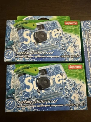 Supreme X FujiFilm Waterproof Camera Blue Brand New - Image 1 of 4