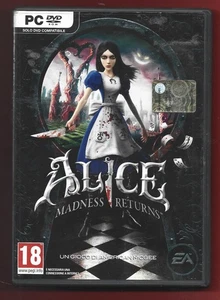 GIOCO PC CD ROM - Alice Madness Returns - EA GAMES COMPLETO 2011 ITA RARO - Foto 1 di 2