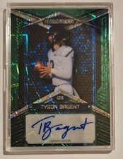 Tyson Bagent RC Auto #/35 Encased SP 2023 Wild Card Alumination 🔥🔥 Bears!