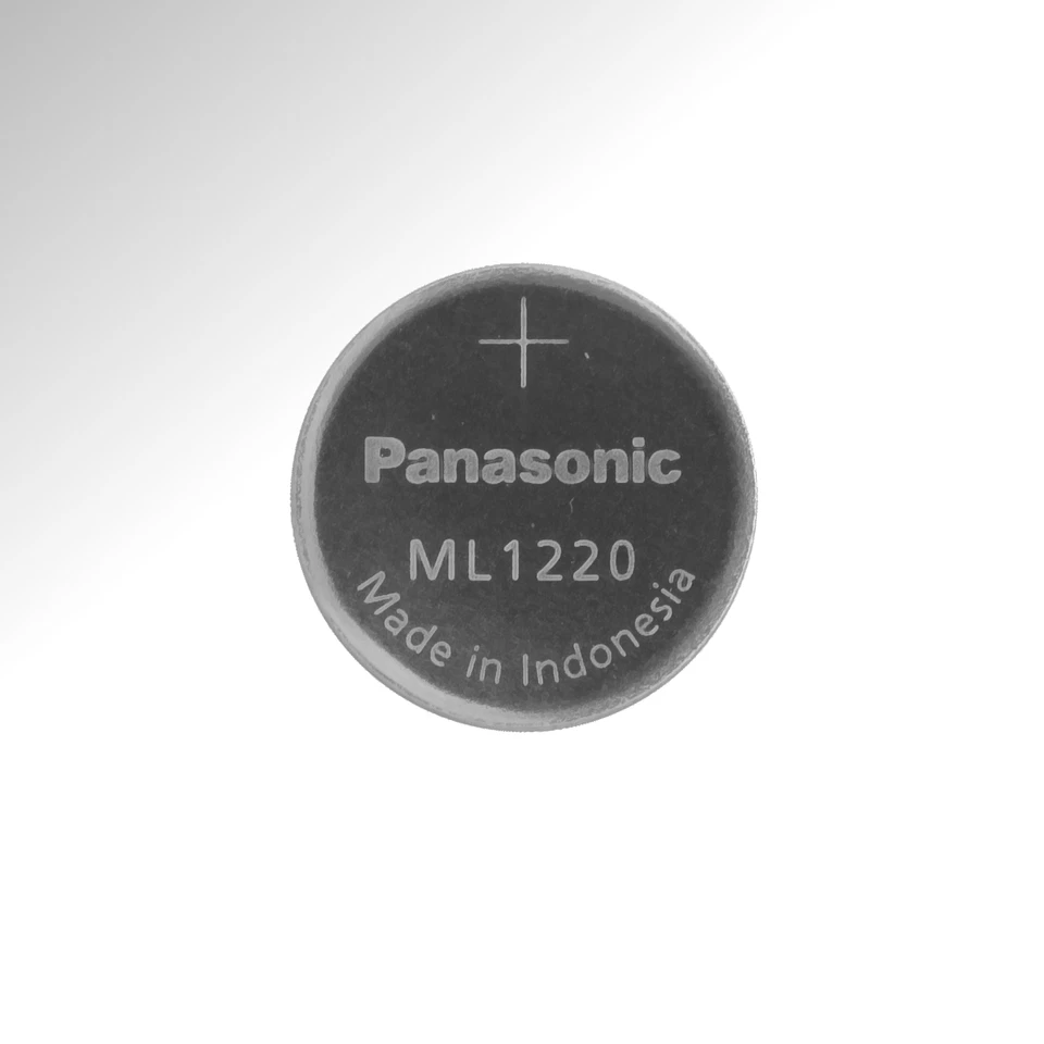 Panasonic ML1220 Wiederaufladbare CMOS RTC BIOS Batterie Knopfzellen Akku - Bild 1 von 1