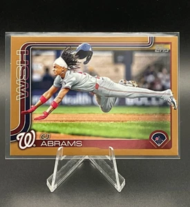 Topps Serie 1 2025 - C.J. Abrams #122 oro/2025 - Imagen 1 de 2