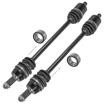 Front Left & Right CV Joint Axle With Bearing For Polaris Ranger XP 800 4X4 2012 - Image 1 of 4