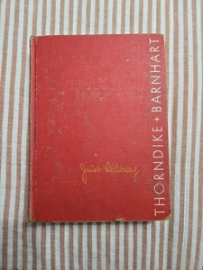 Vintage Thorndike Barnhart Junior Dictionary Children's Reference Book 1952 - Bild 1 von 4