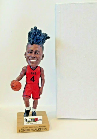 NOW PLAYING for THE Los Angeles LAKERS Lonnie Walker 2019 Reading Bobblehead SGA Cover