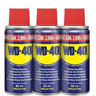 3X WD40 Aerosol Cleans Spray Lubrication Car Clear Rust DIY 80ML