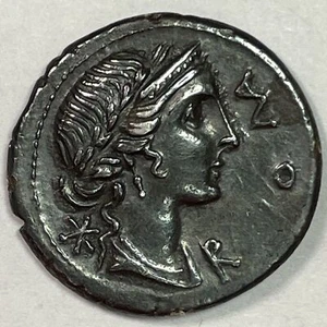 Pièce de monnaie Lépide Denarius 114-113 av. J.-C. #20016 - Photo 1 sur 4