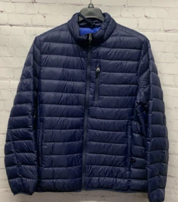 Chaqueta acolchada acolchada Club Room XL para hombre azul marino NUEVA plumón Foto 1 de 4