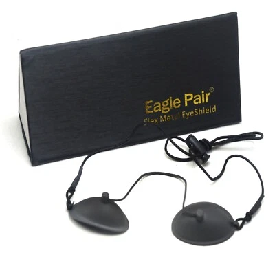 IPL Laser Protection Eye Patch Goggles OD7+ Stainless Steel Skin Beauty - Image 1 of 4