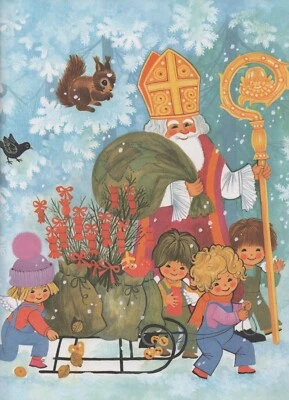 Schönes Weihnachtsbuch ENGLEIN PLOTSCH Weihnachten Weihnachtsmann Nikolaus (neu) - Bild 1 von 4