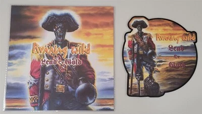 Running Wild Lead Or Gold Shaped Picture Disc Vinyl LP Record new - Image 1 of 2