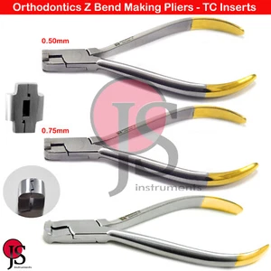 Orthodontic Wire Bending Pliers Z Bend Archwire Step Detailing Forming Dental - Picture 1 of 4