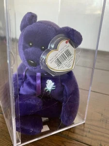 Beanie Baby Princess Diana 1997 PE Pellets in Protective Case - Picture 1 of 7