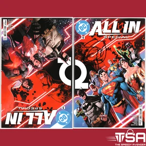 DC ALL-IN SPECIAL #1 Daniel Sampere Regular Wraparound SIGNED SCOTT SNYDER COA - Picture 1 of 4