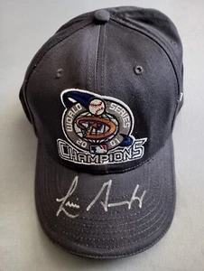 Luis Gonzalez Arizona Diamondbacks Autographed Hat 2001 World Series - Picture 1 of 8