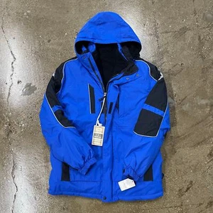 NWT Arizona blue and black ski jacket size Boys XL - Picture 1 of 3