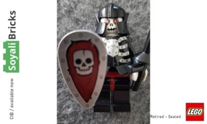 LEGO Minifig cas330 - Fantasy Skeleton Warrior + accessories - SoyaliBricks - Picture 1 of 4