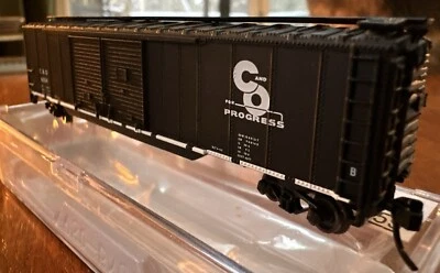Atlas N Scale RTR #36405A 50’ Dbl Door Boxcar C&O Chesapeake & Ohio #6054 NIB NY - Image 1 of 4