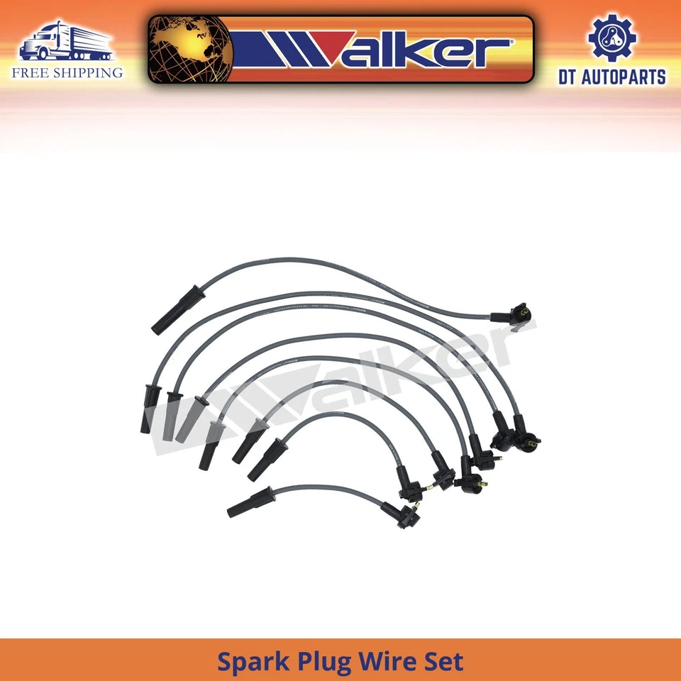 Juego de cables de bujía Walker 1990 1991 1992 para Ford Ranger 1989-1994 2,3 L L4 Foto 1 de 1