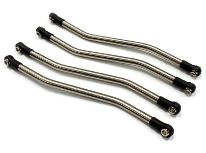 C25067 Integy Billet Machined Titanium Alloy Lower Linkage 126-128 mm for Wraith