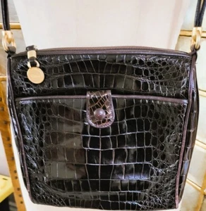 Vintage 1980s Genuine Crocodile Handbag By Chloe, Paris - Picture 1 of 7