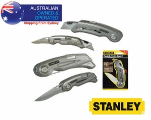 Stanley 10-813 QUICKSLIDE SPORTS KNIFE Utility Knife and Blade - Picture 1 of 2