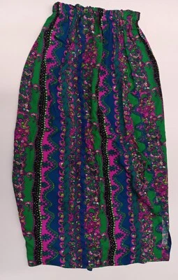 Vintage Handmade Ladies Maxi Skirt, 35"Length - Image 1 of 4