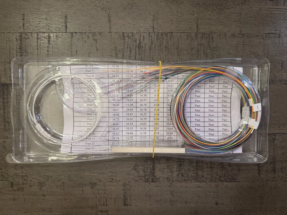 1x32 PLC Fiber splitter 900um fiber 1 meter legs no connector ~PLC-132-ST-25-15 - Image 1 of 1
