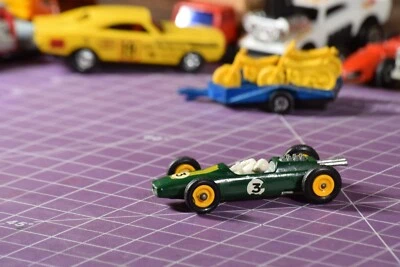 Matchbox rueda regular 19f Lotus verde fundido a presión coleccionable Foto 1 de 4