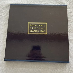 1986 Royal Mail Sondermarken Jahrbuch 3 komplette postfrische Marken & Schuber - Bild 1 von 4