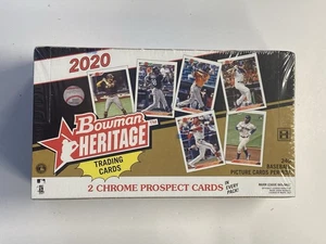 2020 Bowman Heritage Baseball Hobby Box Sealed - Bobby Witt Jr. Volpe Dominguez - Picture 1 of 2