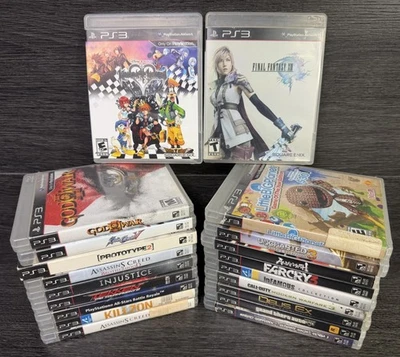 Lote de x20 Juegos PS3 (Kingdom Hearts, GTA V, Final Fantasy, Tekken) ¡SIN RELLENO! Foto 1 de 4