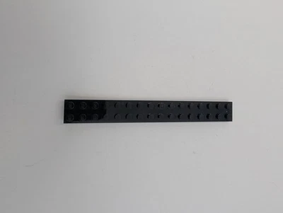 1x Lego Platte 2x16 Basic Grundplatte 4282 Schwarz  - Bild 1 von 2