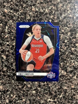 2024 Panini Prizm WNBA - Emily Engstler #67 Blue Velocity Prizm - Image 1 of 2