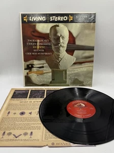 Tschaikowsky~Violin Concerto in D Op.35 Heifetz/Reiner/Chicago 1958 LP - Picture 1 of 21
